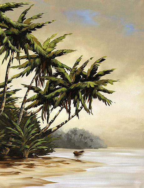 art work - painting - tropics II