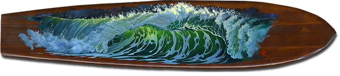 skateboard art - diffused light