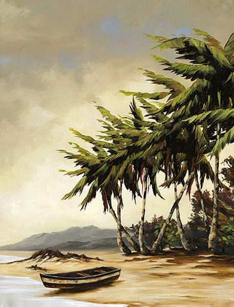 art work - painting - tropics I