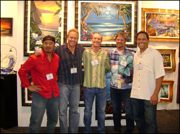 art collectors and Lisa Anderson