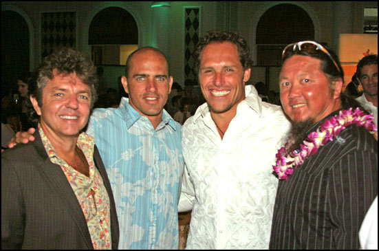 art collectors and Kelly Slater