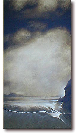 art - painting - misty morning