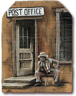 art work - painting - Post Office
