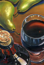 Pairing - wine art by Tillack
